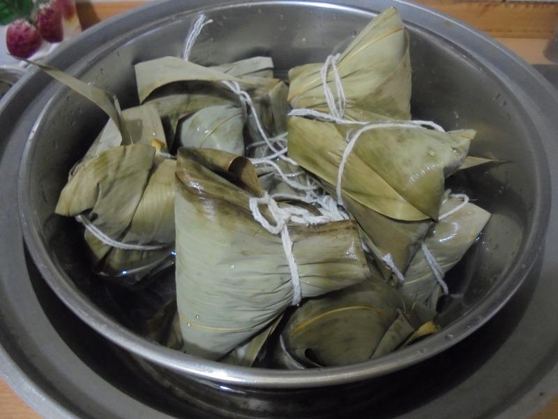 小米糯米花生粽的做法！